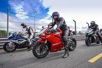 Middle Group Red Bikes
